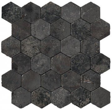 Карвинг 60x60 AIX (Аикс) Atlas Concorde: Керамогранит Aix Fumée Honeycomb Tumbled (A0UD)