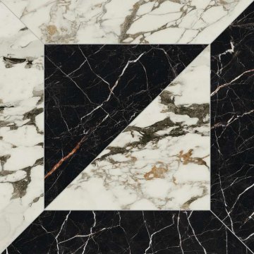 Карвинг 60x60 Allure (Аллюр) Atlas Concorde: Керамогранит Аллюр Вст. Спире Шлиф. 59