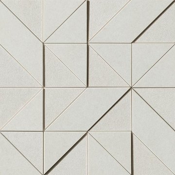 Карвинг 60x60 Arkshade (Аркшаде) Atlas Concorde: Arkshade White Mosaico Art 3D (AUII)