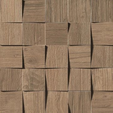 Карвинг 60x60 Axi (Акси) Atlas Concorde: Керамогранит Axi Brown Chestnut Mosaico 3D (AMV8)