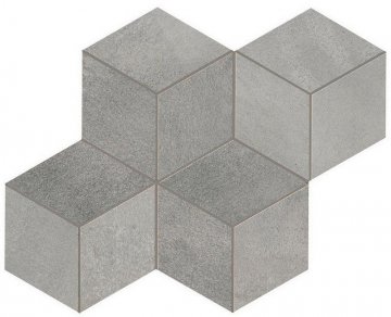 Карвинг 60x60 Blaze (Блейз) Atlas Concorde: Керамогранит Blaze Aluminium Mosaico Esagono Lapp (A0UL)