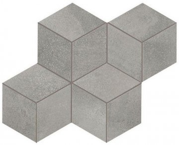Карвинг 60x60 Blaze (Блейз) Atlas Concorde: Керамогранит Blaze Aluminium Mosaico Esagono Matt (A0UO)
