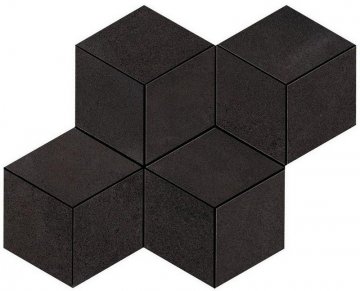 Карвинг 60x60 Blaze (Блейз) Atlas Concorde: Керамогранит Blaze Iron Mosaico Esagono Matt (A0UQ)