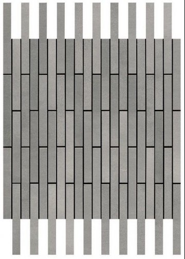 Карвинг 60x60 Blaze (Блейз) Atlas Concorde: Керамогранит Blaze Aluminium Mosaico Twin (A0UU)