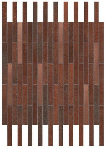 Карвинг 60x60 Blaze (Блейз) Atlas Concorde: Керамогранит Blaze Corten Mosaico Twin (A0UV)