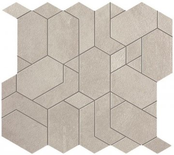 Карвинг 60x60 Boost (Буст) Atlas Concorde: Boost White Mosaico Shapes (AN63) 31x33,5