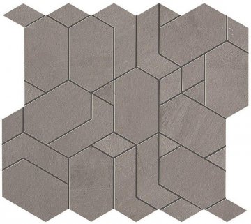 Карвинг 60x60 Boost (Буст) Atlas Concorde: Boost Grey Mosaico Shapes (AN65) 31x33,5
