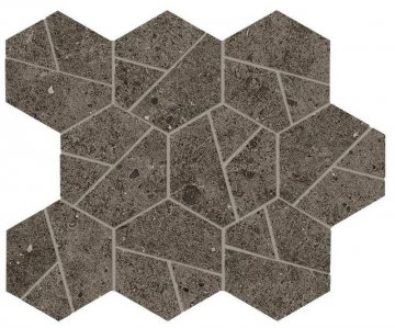 Мозаика Boost Stone (Буст Стоун) Atlas Concorde: Керамогранит BOOST STONE Tobacco Mosaico 25,28,5 A7C1