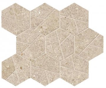 Мозаика Boost Stone (Буст Стоун) Atlas Concorde: Керамогранит BOOST STONE Cream Mosaico 25,28,5 A7CV