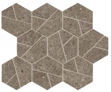 Мозаика Boost Stone (Буст Стоун) Atlas Concorde: Керамогранит BOOST STONE Taupe Mosaico 25,28,5 A7CX