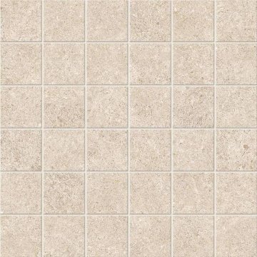 Мозаика Boost Stone (Буст Стоун) Atlas Concorde: Керамогранит BOOST STONE Ivory Mosaico Matt 30x30 A7DE