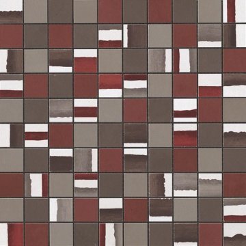 Карвинг 60x60 Dwell (Двелл) Atlas Concorde: Керамическая плитка Dwell Rust Mosaico Mix (9DMR)