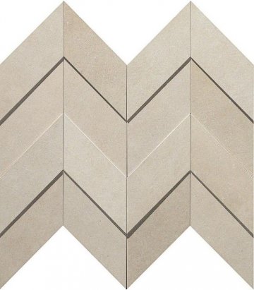 Карвинг 60x60 Dwell (Двелл) Atlas Concorde: Керамогранит Dwell Pearl Chevron 3D (A1DL)