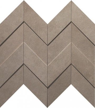 Карвинг 60x60 Dwell (Двелл) Atlas Concorde: Керамогранит Dwell Greige Chevron 3D (A1DN)