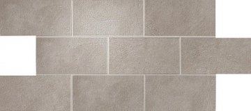 Карвинг 60x60 Dwell (Двелл) Atlas Concorde: Керамогранит Dwell Gray Brick Lappato (A1E4)