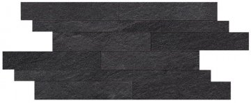 Карвинг 60x60 Klif (Клиф) Atlas Concorde: Керамогранит Klif Dark Brick (AN7F) 37,5x75