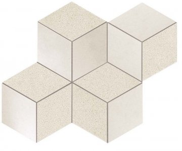 Карвинг 60x60 Kone (Коне) Atlas Concorde: Керамогранит Kone White Mosaico Esagono (AUN1) 30x35