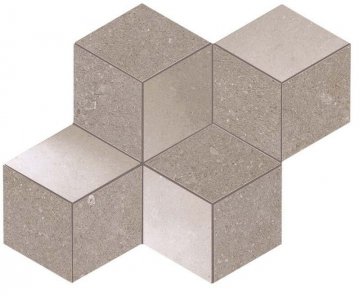 Карвинг 60x60 Kone (Коне) Atlas Concorde: Керамогранит Kone Pearl Mosaico Esagono (AUN4) 30x35