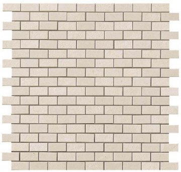 Карвинг 60x60 Kone (Коне) Atlas Concorde: Керамогранит Kone White Mosaico Brick (AUOJ) 30,4x30,4