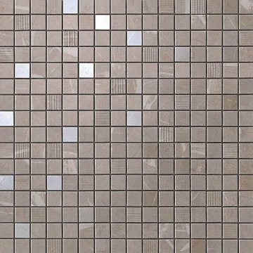 Карвинг 60x60 Marvel (Марвел) Atlas Concorde: Керамическая плитка Marvel Silver Dream Mosaic (ASCR) 30,5x30,5