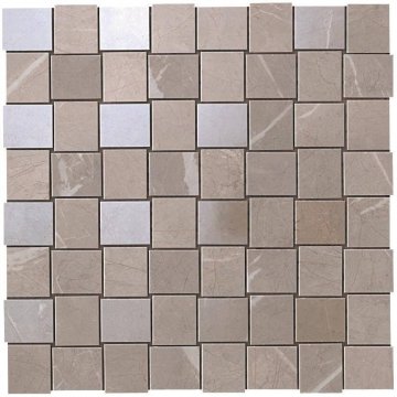 Карвинг 60x60 Marvel (Марвел) Atlas Concorde: Керамическая плитка Marvel Silver Net Mosaic (ASCV) 30,5x30,5