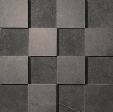Карвинг 60x60 Marvel (Марвел) Atlas Concorde: Керамогранит Marvel Grey Mosaico 3D (ASLH) 30x30
