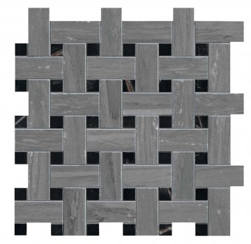 Мозаика Marvel Dream (Марвел Дриам) Atlas Concorde: Керамогранит Marvel Morning Sky Basket Weave Matt (AOVL) 30,5x30,5