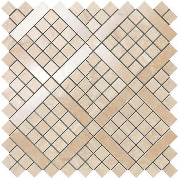 Мозаика Marvel pro (Марвел Про) Atlas Concorde: Керамическая плитка Marvel Trav. Alabastrino Diagonal Mosaic (9MVA) 30,5x30,5