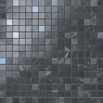 Мозаика Marvel pro (Марвел Про) Atlas Concorde: Керамическая плитка Marvel Noir S.Laurent Mosaic (9MVN) 30,5x30,5