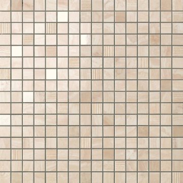 Мозаика Marvel pro (Марвел Про) Atlas Concorde: Керамическая плитка Marvel Travertino Alabastrino Mosaic (9MVT) 30,5x30,5