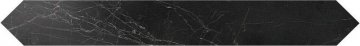 Бордюры Marvel pro (Марвел Про) Atlas Concorde: Керамогранит Marvel Noir St.Laurent List. Esagono Lapp. (AD5T) 11x86