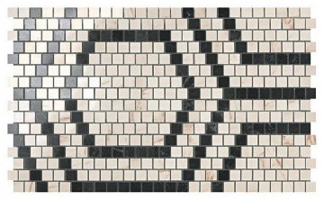 Декоры Marvel pro (Марвел Про) Atlas Concorde: Керамогранит Marvel Mosaico Honeycomb Warm Lapp. (ADVB) 30x49