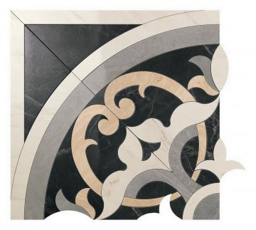 Декоры Marvel pro (Марвел Про) Atlas Concorde: Керамогранит Marvel Elegance Angolo Dark (ADVT) 60x60