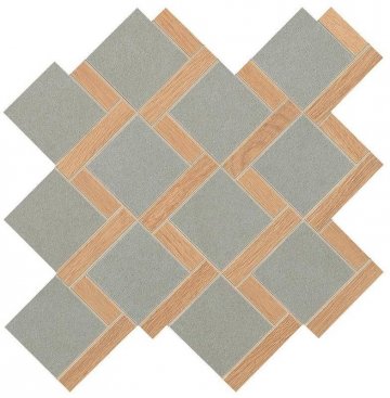 Карвинг 60x60 Nid (Нид) Atlas Concorde: Керамогранит Nid Natural Mosaico Domino (AAOJ) 29,7x30,6