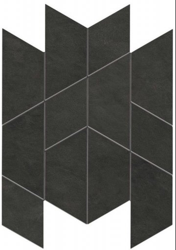 Карвинг 60x60 Prism (Призм) Atlas Concorde: Керамогранит Prism Graphite Mosaico Maze Silk (A412)