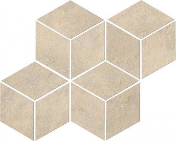 Карвинг 60x60 Raw (Рав) Atlas Concorde: Неглазурованный керамогранит Raw Sand Mosaico Esagono (A00D) 30x35