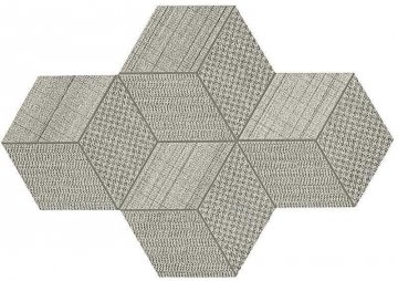 Карвинг 60x60 Room (Рум) Atlas Concorde: Керамогранит Room Pearl Mosaico Esagono Dek (AS5B) 30x35