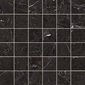 Карвинг 60x60 Volcano (Волкано) Atlas Concorde: Volcano Antracite Mosaic/Волкано Антрацит Мозаика