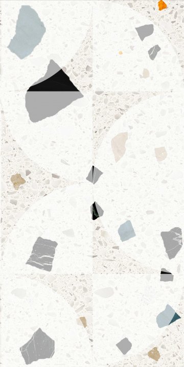 Карвинг 60x60 Cray (Крей) Creto: Керамогранит Сray light geometry 30х60