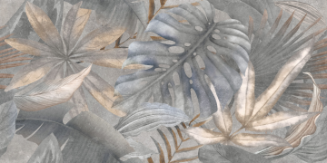 Карвинг 60x60 Багамы (Bahamas) Delacora: Керамогранит Багамы Флористика темный / Bahamas Floristry Dark