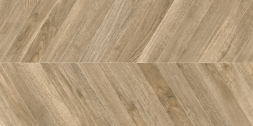 Матовый 1200*600 Волнат (Walnut) Delacora: Керамогранит Волнат Шеврон светлый / Walnut Chevron Light