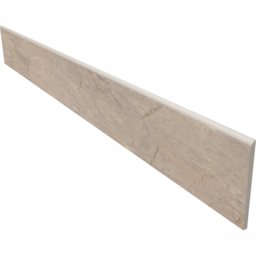 Карвинг 60x60 Бернини (Bernini) Estima: Плинтус BR02-7x60-Полир. Бежевый