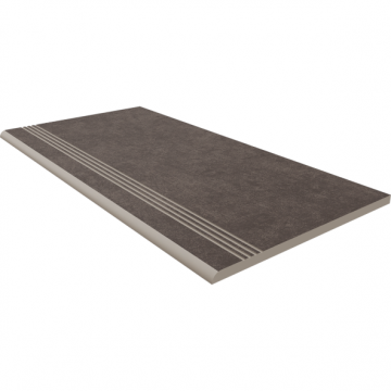 Карвинг 60x60 Кейв (Cave) Estima: Ступень CA05-30x60-Непол.  Антрацит