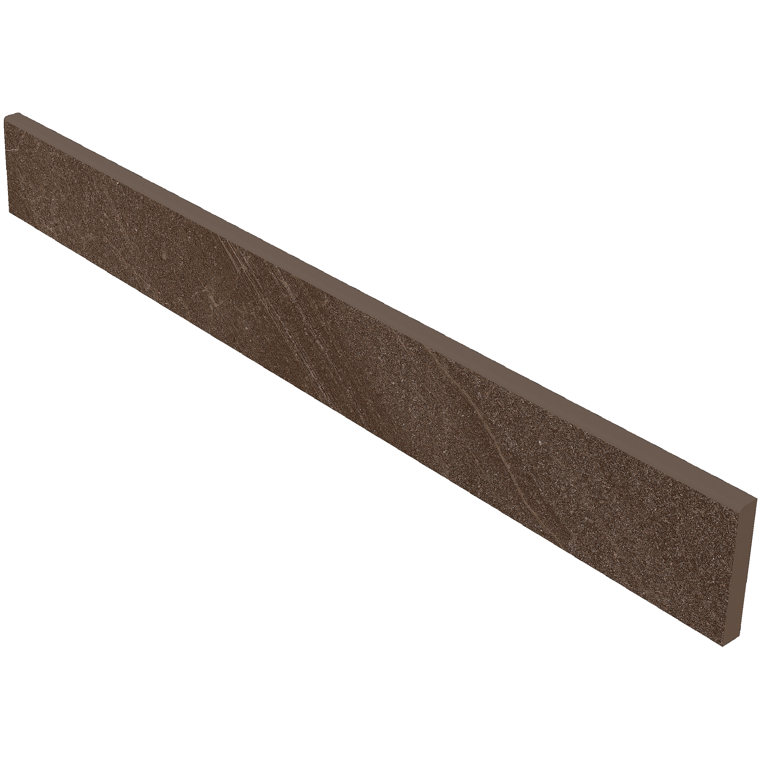 Элемент Плинтус GB04-7x60-Непол. Коричневый коллекции Габбро (Gabbro) Estima