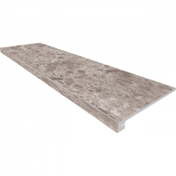 Ступени Грано (Grano) Estima: Комплект (Ступень GR03 (33x120x9) непол. (прямоугол. бортик) без насечек + Подступенок (14,5x120x9))