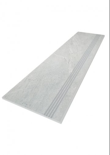 Карвинг 60x60 Кайлас (Kailas) Estima: Ступень KA01-30x120-Непол.  Серый