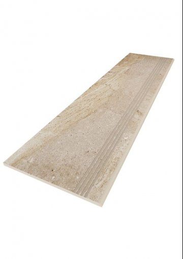 Карвинг 60x60 Кайлас (Kailas) Estima: Ступень KA03-30x120-Непол.  Светло-коричневый