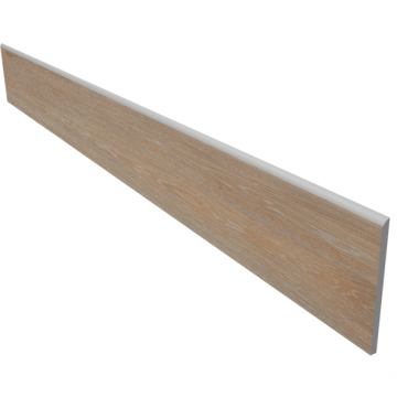 Карвинг 60x60 Крафт Вуд (Kraft Wood) Estima: Плинтус KW01-7x60-Структур. Бежевый