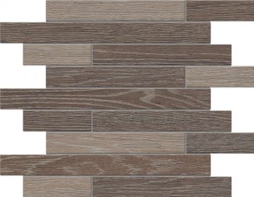 Карвинг 60x60 Крафт Вуд (Kraft Wood) Estima: Мозаика KW03/KW02 Муретто 30x35 структур. Венге
