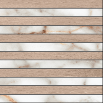 Карвинг 60x60 Селекшн (Selection) Estima: Мозаика SM03/SI01 Фасция 30x30x10 непол. Дуб